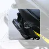 Adequado para Honda Pcx160 Tampa de Transmissão Modificada, Tampa do Filtro de Ar, Tampa do Escapamento, Tampa do Tanque de Água, Asa Lateral de Vento, Asa Fixa de Vento