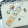 Tela para Bordado de Joyería DIY Colgante Accesorios Estilo Ins Llavero Puro Colorido Colgante para Bolso Traje DIY Colgante de Serpentina