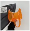 Nueva Bolsa Transparente para Mujer Verano 2026 Nuevo Estilo Coreano de Moda Bolso de Gelatina Chic de Celebridad de Internet Bolso de Hombro para Debajo del Brazo