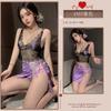 Lencería Sexy Talla Grande Sexy Falda de Cadera de Encaje Uniforme Puro Deseo Traje de Tentación Ropa Qqny Ropa Mujer 1557