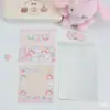 Tarjetas con dibujos animados lindas por delante y por detrás, bases para empaque, empaque estilo coreano, protección de tarjetas, accesorios, tarjetas para empaque de regalos de repostería