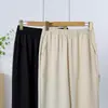 Pantalones de Mamá Estilo Nuevo 2026 para Mujeres de Mediana Edad de 40 Años, Pantalones Casuales para Mujeres de 50 Años, Pantalones Anchos de Tallas Grandes, Ropa Delgada de Verano