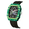 Reloj Popular Transfronterizo, Correa de Nailon Ultra Delgada en Forma de Barril, Reloj de Hombre de Moda, Reloj de Cuarzo, Reloj de Hombre Nuevo