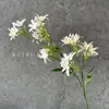 Flores Artificiales Orquídea de 7 Cabezas Arreglo de Boda Fondo Arreglo Floral Decoración de Hotel Ramo de Techo Flores Falsas Pequeñas Frescas Transfronterizo