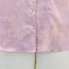 Nova camisa de verão estilo chinês para mães, novo modelo 2026, blusa de verão da moda de manga curta para mulheres de meia-idade e idosas
