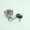 Ventas Directas de Fábrica 101-16 revestimiento de plástico para cajón de oficina de muebles cerradura de mesa de centro cerradura de gabinete accesorios de ferretería para muebles al por mayor