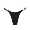1051v Calcinha V de algodão puro europeu e americano, cueca semicintura, feminina, confortável, com elástico largo, zebra, leopardo, com bolsa lateral, roupa íntima feminina