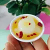 Pegatinas creativas gourmet personalizadas para refrigerador, pegatinas magnéticas de resina para jugar con comida, pegatinas de decoración para el hogar, suministro directo de fábrica