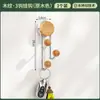 Novo Estilo Transfronteiriço Vintage Ventosa Sem Furo Grão de Madeira Gancho Vertical Rack de Armazenamento Banheiro Vaso Sanitário Organizador de Elásticos de Cabelo Gancho