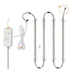 Tira de luz LED rígida 220V ultradelgada de alto brillo para vitrinas, botelleros, mostradores de exhibición, cajas de luz y estantes, tubo de luz sin driver