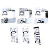 Pie Prensatelas Multifuncional Eléctrico para Coser en Casa 3/8" 4/8" 5/8" 6/8" 7/8" 8/8" para Dobladillo y Dobladillo