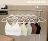 Ropa interior de seda de hielo Espalda hermosa con tiras Hilo invisible Anti-rozaduras Cobertura ligera del pecho Sin tirantes para chica Correa fina Chaleco push-up para llevar por fuera