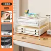 Suporte para Armazenamento de Arquivos, Suporte para Livros, Estante de Mesa, Pasta A4, Organizador de Documentos para Estação de Trabalho, Armazenamento em Múltiplos Níveis, Grande Capacidade
