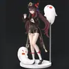 Sakura Hatsune Contemplação das Flores Hatsune Princesa Anime Vocalista Bidimensional Menina Bonita Rosa Figura Presente