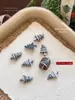 Accesorios para Uñas Navideñas Dibujos Animados Tridimensionales Mixtos Árbol de Navidad Diamantes de Uñas de Resina Accesorios Populares para Uñas Usables Venta al por Mayor