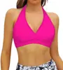 [Top Individual] Sujetador Push-Up Europeo y Americano 2025 para Mujer Estilo Bikini de Halter con Lazo Transfronterizo