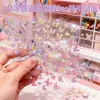 [Serie Estéreo 3D] Relieve Realista Popular Mismo Estilo Ins Pegatinas para Uñas Joyería para Uñas Adhesiva Lote