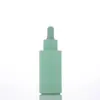 Botellas de Aceite Esencial para Macarrones al por Mayor Personalizadas, Botellas de Vidrio con Gotero, Botellas Dispensadoras de Cosméticos de Esencia, Botellas Vacías, Color de Spray Personalizado