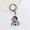Chaveiro Acrílico Criativo Copa do Mundo Transfronteiriça Pingente Cartoon Torcedor de Futebol Presente Mochila Presente