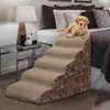 La Escalera para Mascotas Más Popular de Amazon para Perros para Subir y Bajar del Sofá Cama, Peldaños de Esponja, Pendiente, Escaleras para Gatos y Perros Pequeños