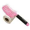Peine de Estilo Esponjoso, Peine para Levantar la Corona del Cabello, Peine Curvo Grande, Peine de Pala, Peine para el Cabello, Peine Masajeador del Cuero Cabelludo, Peine Hueco