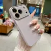 Funda de verano de color sólido con ventana grande instantánea, adecuada para Apple 17 Pro Max, iPhone 18 Pro, cobertura total para 16/15