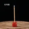 Suporte de incenso em cubo de cristal natural, pedra bruta de cristal, bandeja quadrada para incenso, base para incenso, pedra de aromaterapia de cristal, ornamento de suporte de incenso