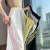 Calça de Trabalho Esportiva Feminina 2026 Verão Nova Fina de Secagem Rápida Conversível de Seda Gelada Proteção Solar Cintura Alta