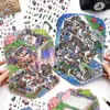 Papermore Adesivos Série Cantinho Pequeno 9ª Edição Decoração de Cena Diário Colagem Adesivos Decorativos 4 Folhas em 2 Estilos