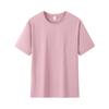 Camiseta de trabajo de cuello redondo de color sólido de verano, ropa de cultura corporativa personalizada, logotipo impreso, bordado, ropa de grupo, lote de herramientas