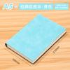 Cuaderno engrosado hebilla personalizada A5 tacto piel libreta de negocios cuaderno personalizado superficie suave LOGO