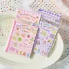 Livro de Adesivos Cortados com Mini Película Decorativa Zaomu Série Narizinho Padrão Fofo Caderno Infantil Adesivos para Nail Art 2 Estilos