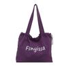 Bolsa de Grande Capacidade para Mulheres, Leve e Versátil 2025 Nova Bolsa de Ombro Casual de Lona para Compras, Bolsa Tote para Roupas de Trabalho para Aula