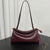 Diseño Nicho Francés Estilo Minimalista Piel de Vaca Bolso de Hombro Bajo el Brazo para Desplazamientos Simple Moda Versátil Bolso Baguette de Moda para Mujer