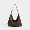 Nuevo bolso de hombro único de moda versátil estilo coreano retro otoño e invierno para madre e hija, simple y de alta gama, bolsa tote de gran capacidad de moda