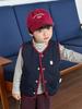 Lanweili Roupa Infantil Colete para Meninos Jaqueta Sem Manga de Outono para Meninos Roupa Quente de Outono Casaco Espesso para Bebê Outono e Inverno