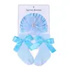 Europeo y Americano Estacional Encaje Flor Diamante Serpentina Sombrero para Recién Nacidos Niñas Lindo Sombrero para Bebé Set de Calcetines Lote