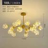Lustre nórdico estrela por todo o céu para sala de estar lustre led lustre criativo de personalidade quarto sala de jantar pacote de iluminação