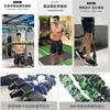 Banda Elástica Popular Transfronteiriça de Látex com Três Furos Ajustável Multifuncional para Exercícios em Casa Banda de Resistência com Três Tubos