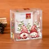 Caja de Regalo Navideña Personalizada, Caja de Regalo de Alta Gama, Caja Transparente para Mascotas, Caja Impresa de PVC, Caja Opaca de PP