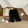 Calça Flare Infantil com Fleece Integrado, Novidade Outono/Inverno 2025, Calça Longa Infantil Espessa com Barra Flare Pequena e Forro de Fleece