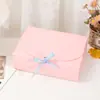 Caja de Cartón Plegable para Regalo con Cinta, Popular Transfronteriza, Tapa Abatible de Una Pieza, Caja Decorativa para Regalo de Fiesta y Año Nuevo