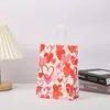 Bolsa de Papel Kraft Día de San Valentín Bolsa Tote Amor en stock Dibujos Animados Fiesta de Bodas Centro Comercial Mayorista Bolsa de Compras Bolsa de Regalo