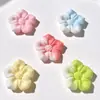 Novo produto: Flor de Cinco Pétalas com Gradiente Simulada DIY Cola de Creme Presilhas de Cabelo, Elásticos de Cabelo, Acessórios de Cabelo, Capa de Celular, Copo de Água, Acessórios de Resina