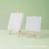 Madeira de Pinus Mini Pequeno Porta-Retrato Arte Especial Pequeno Porta-Retrato para Pintura a Óleo Moldura para Pintura Acrílica Moldura para Pintura a Óleo Porta-Retrato em Branco Ferramentas para Pintura