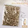 Taladro para Uñas Color Champagne Explosivo Red de Internet Mini Pequeño Forma Plana Broca Super Brillante Piedra de Pedrería Decoración para Uñas