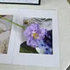 Flores Artificiales de Tulipán Realistas de Tallo Abierto de Alta Calidad, Accesorios para Sostener en la Mano, Flores Artificiales para Sala de Estar, Arreglos Florales de Seda, Decoraciones de Boda