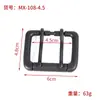 Fivela de Alfinete Nova de Liga Metálica Pronta de Fábrica Fivela de Cinto de Liga Metálica para Homens e Mulheres Estilo Coreano Fivela de Alfinete de Fivela Japonesa Fivela de Cinto Casual