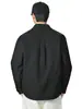 Ropa para Hombre Fengshe / Camisa de Manga Larga a Cuadros para Hombre, Cuello de Solapa, Corte Holgado, Estilo Casual Retro Japonés, Nueva Colección Primavera 2026