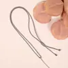 Cordón con colgante de hebilla de paz, cordón de collar dorado, cordón de colgante de alta calidad, cordón de colgante de jade, cordón de cuello ajustable DIY para hombres y mujeres